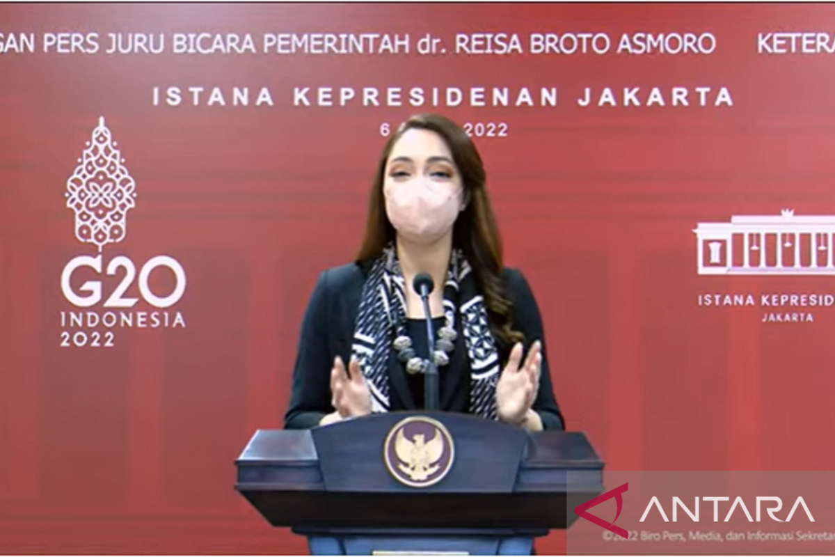 Reisa : Tingkat positif harian di Indonesia sebesar 2,41 persen