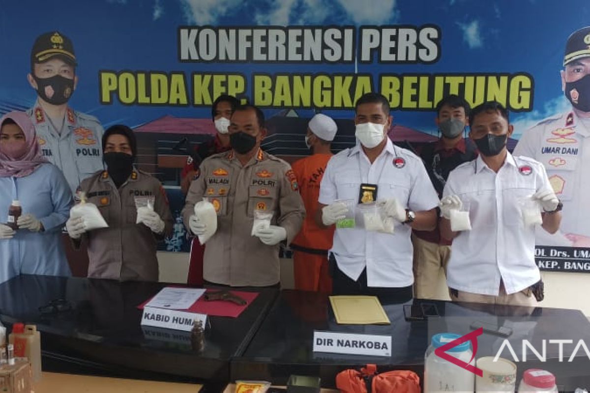 Polda Babel terus kembangkan kasus home industri sabu