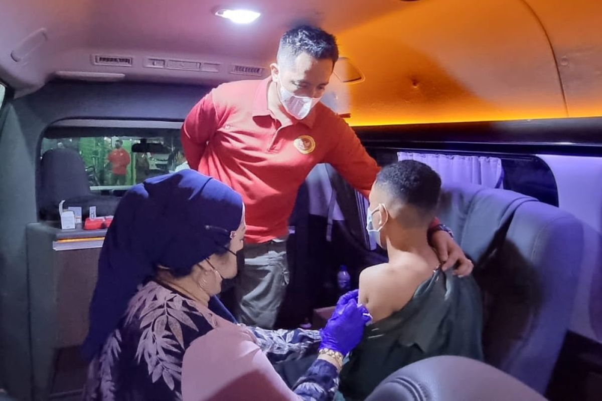 Binda Sumut fasilitasi vaksinasi malam hari usai Tarawih di Medan