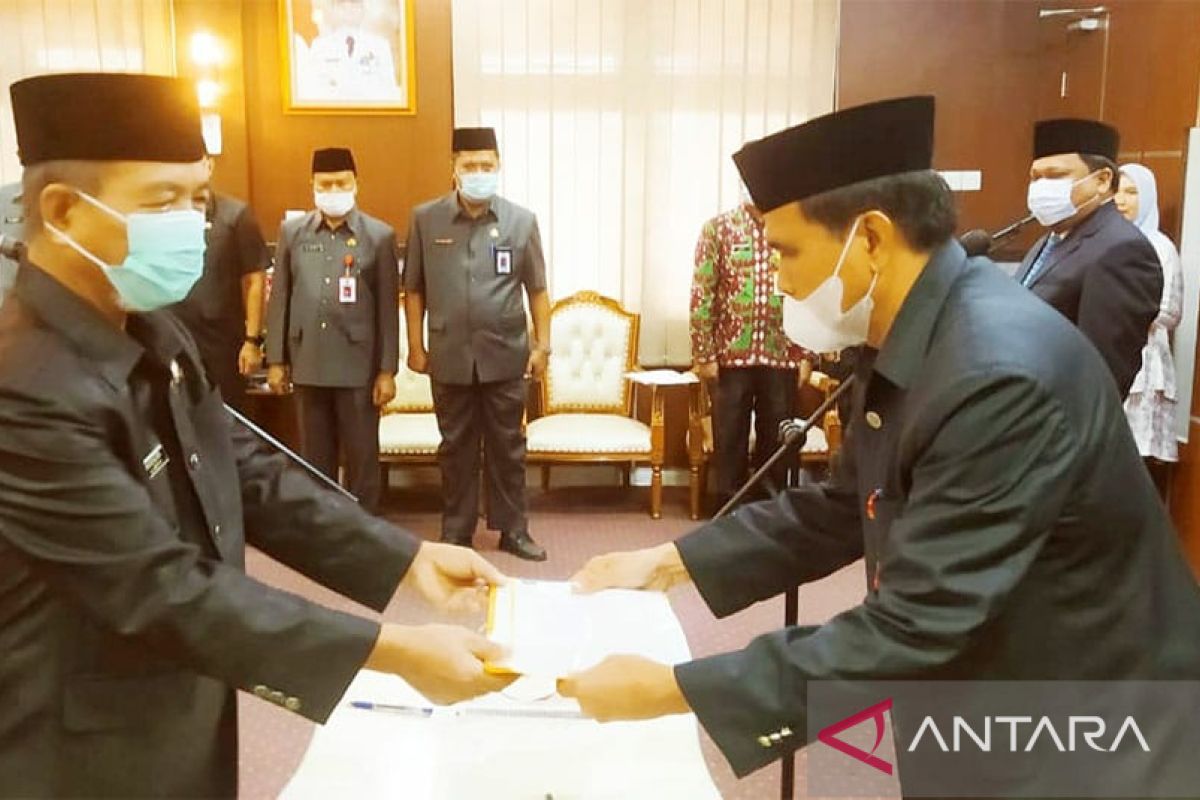 Bupati Merangin kukuhkan 3 pejabat eselon III