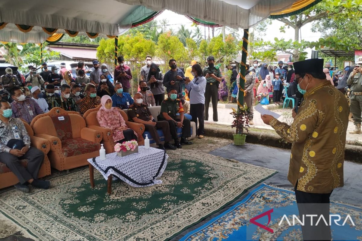 Gubernur dampingi Vaksinasi Bergerak di Kelurahan Berangas Barat