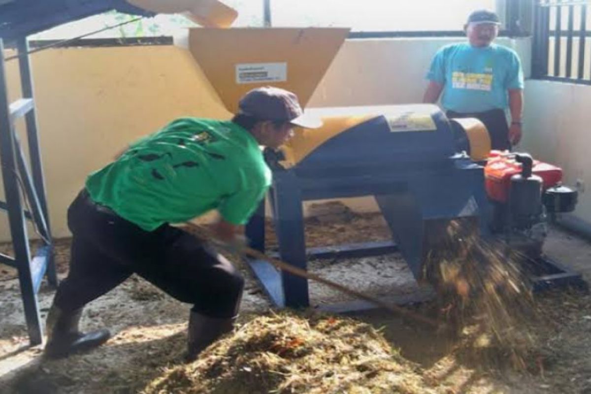 PT MSW bantu mesin pencacah sampah organik