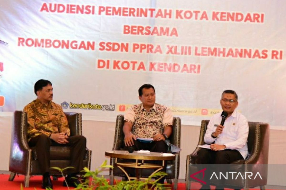 Wali Kota Kendari paparkan potensi perikanan dan pariwisata ke Lemhanas