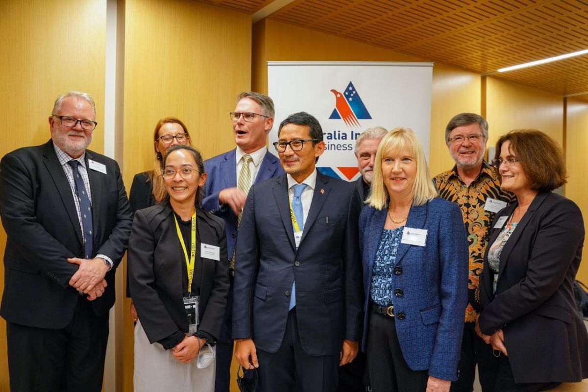 Sandiaga ajak para investor Australia anggota AIBC berinvestasi di sektor parekraf