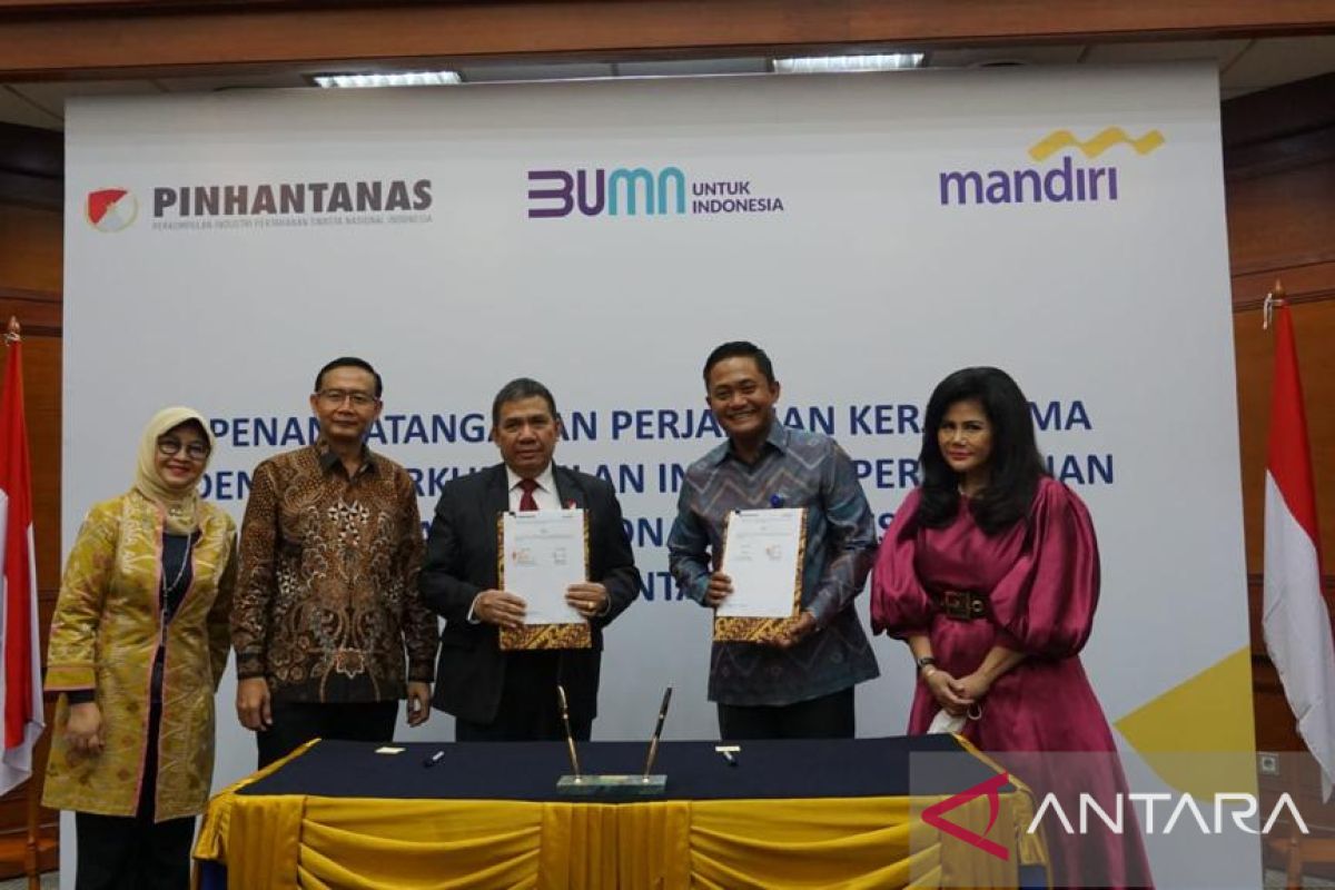 Pinhantanas dan Bank Mandiri teken perjanjian kerja sama