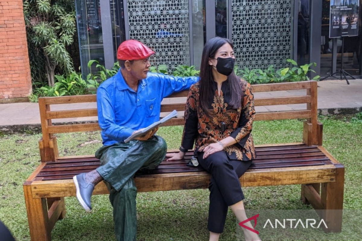 Ini karya favorit Angela Tanoesoedibjo di Art Jakarta Gardens 2022