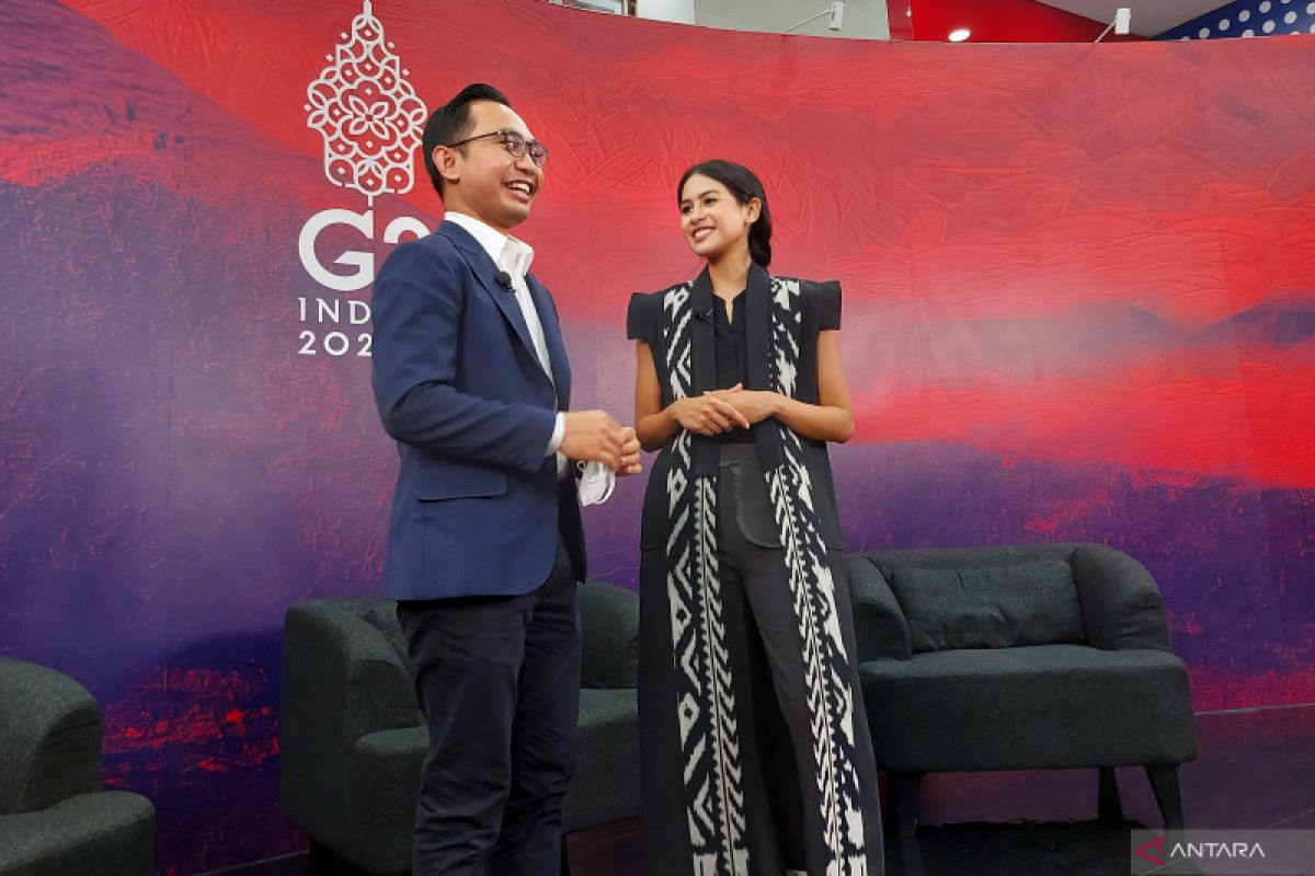 Maudy Ayunda berbagi cerita saat jadi jubir Presidensi G20 Indonesia