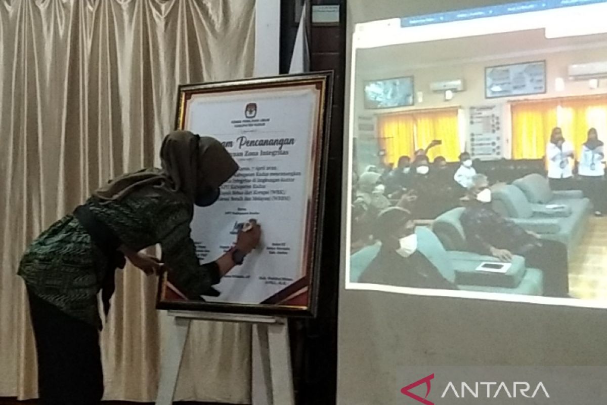 KPU Kudus canangkan pembangunan zona integritas
