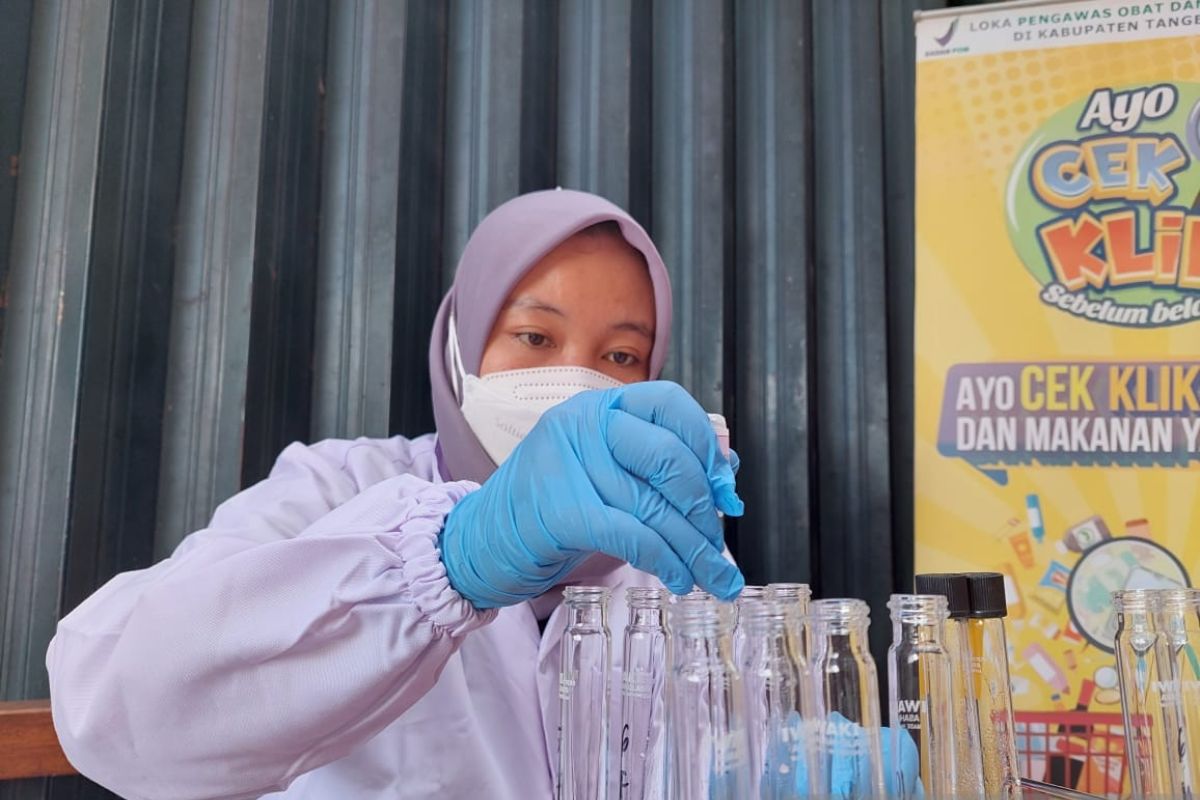 Loka POM Tangerang temukan takjil mengandung boraks