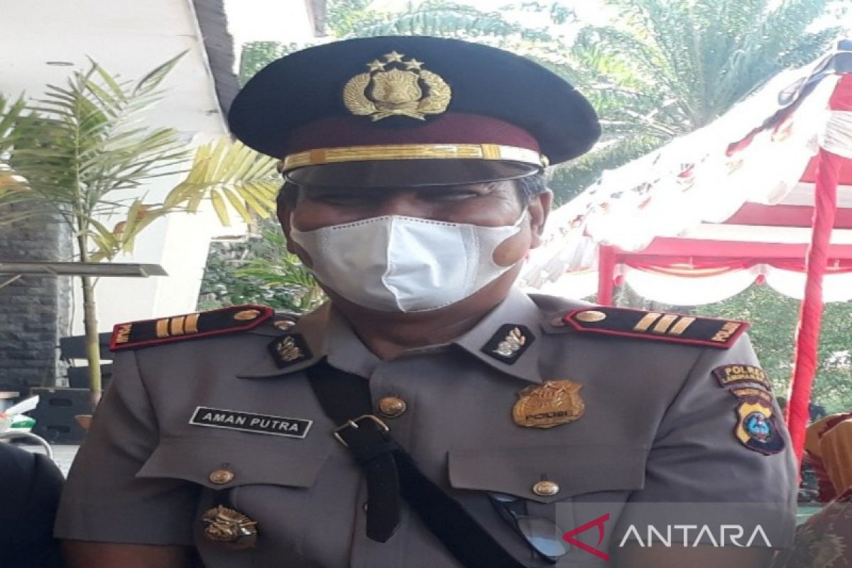 Satreskrim Polres Palas amankan 8 orang pelaku kasus judi dan  33 premanisme