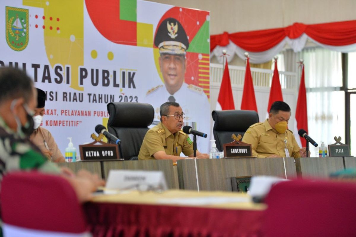 Galeri Foto - Pemprov Riau gelar forum konsultasi publik rancangan awal RKPD 2023