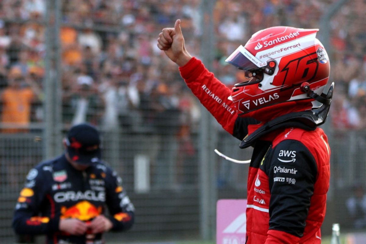 Leclerc kalahkan Verstappen demi pole position Grand Prix Australia