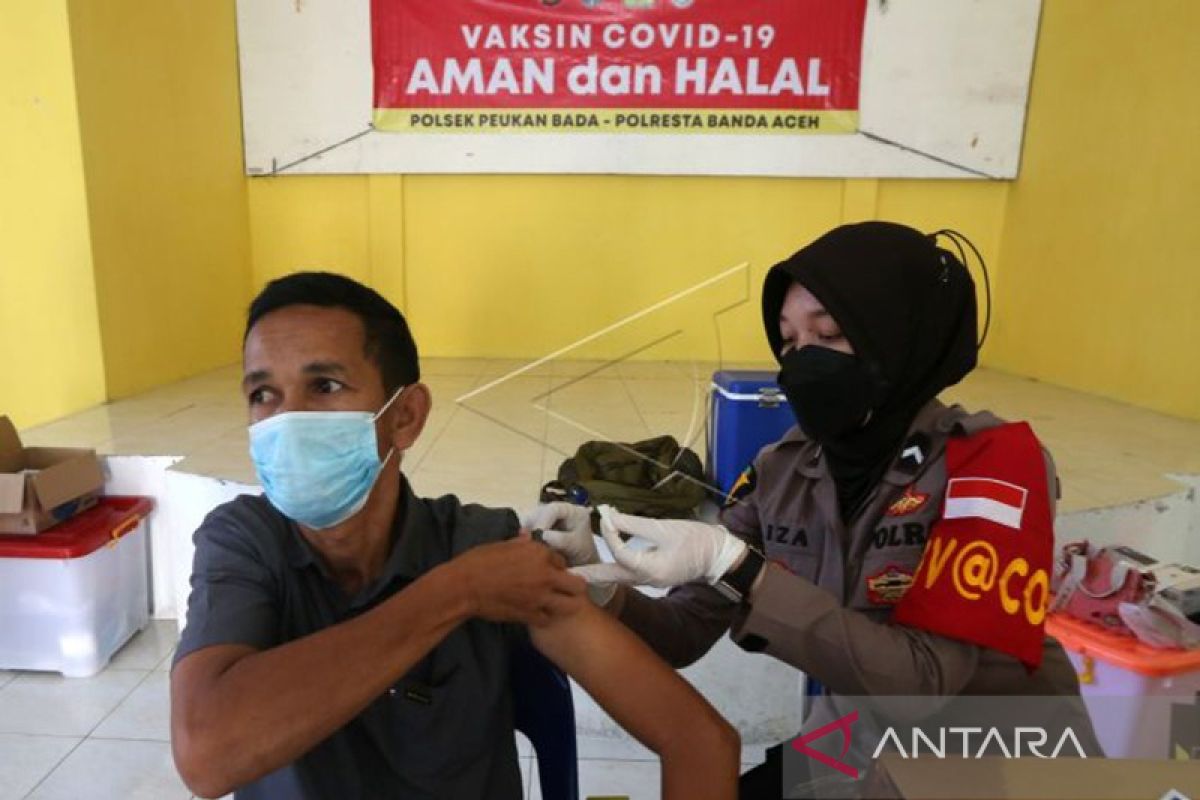 Vaksinasi dosis dua di Aceh ditarget capai 80 persen pada Mei