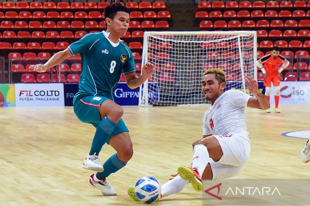 Futsal Indonesia tundukkan Myanmar 6-0