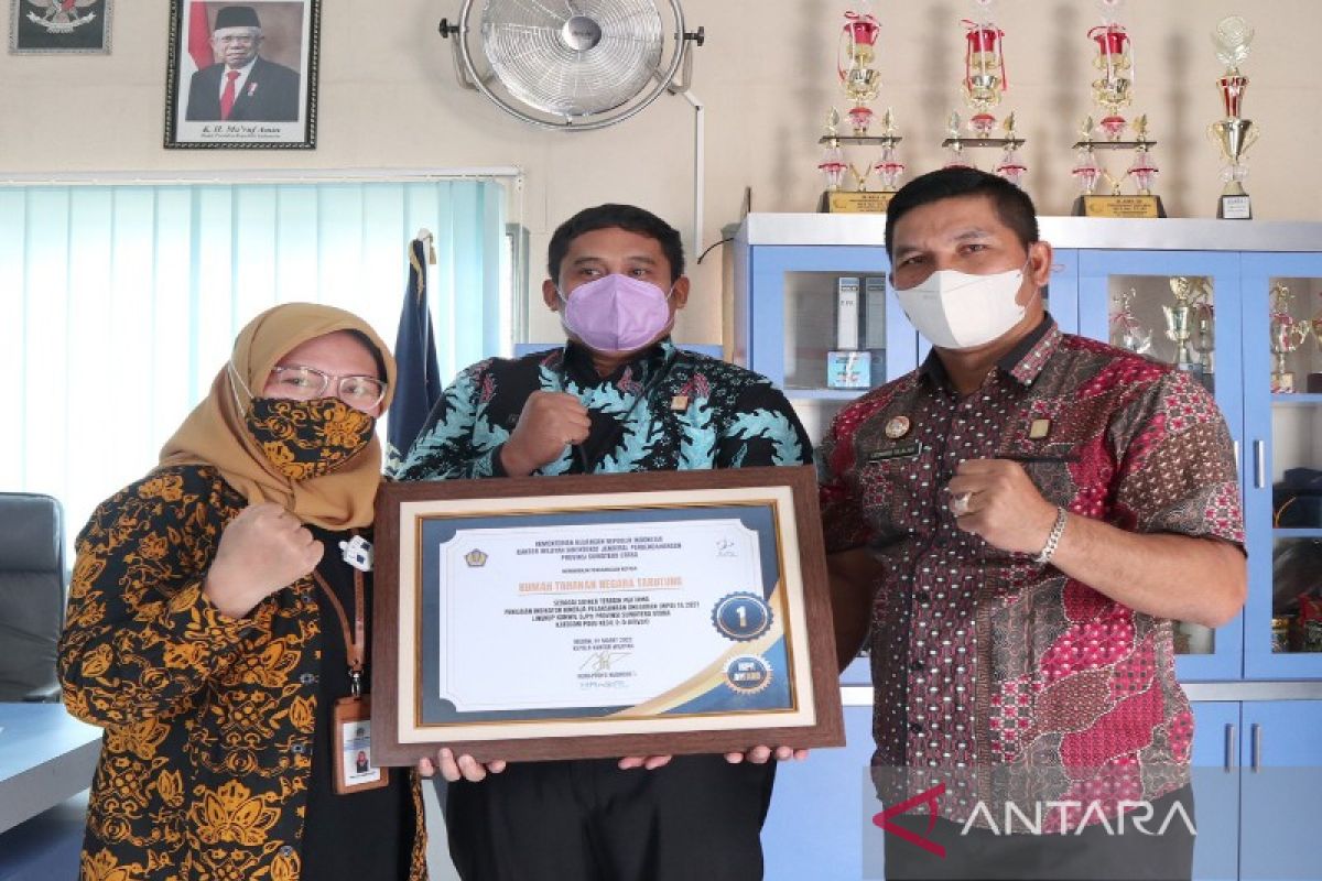 Rutan Tarutung raih terbaik pertama IKPA 2021