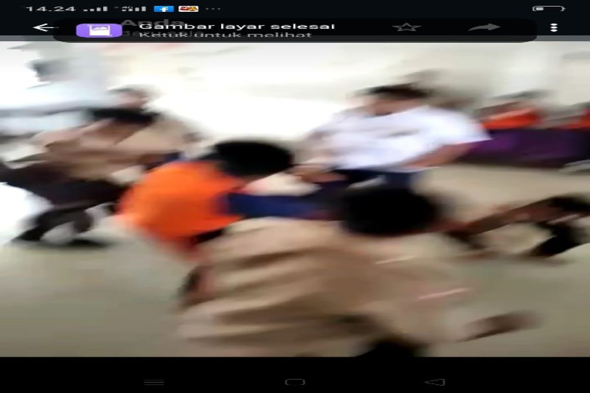 Disesalkan beredarnya vidio amatir perkelahian sesama siswa di Tebing Tinggi