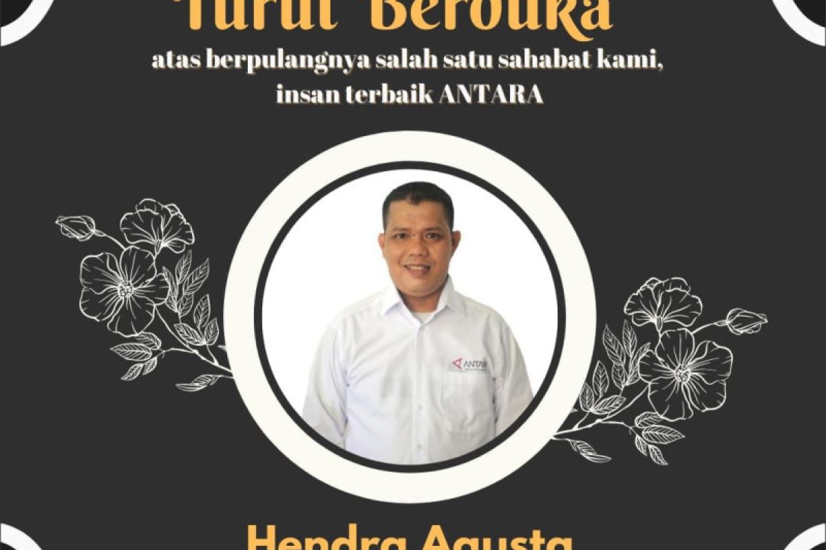 Selamat jalan Hendra Agusta, wartawan berdedikasi dari Padang