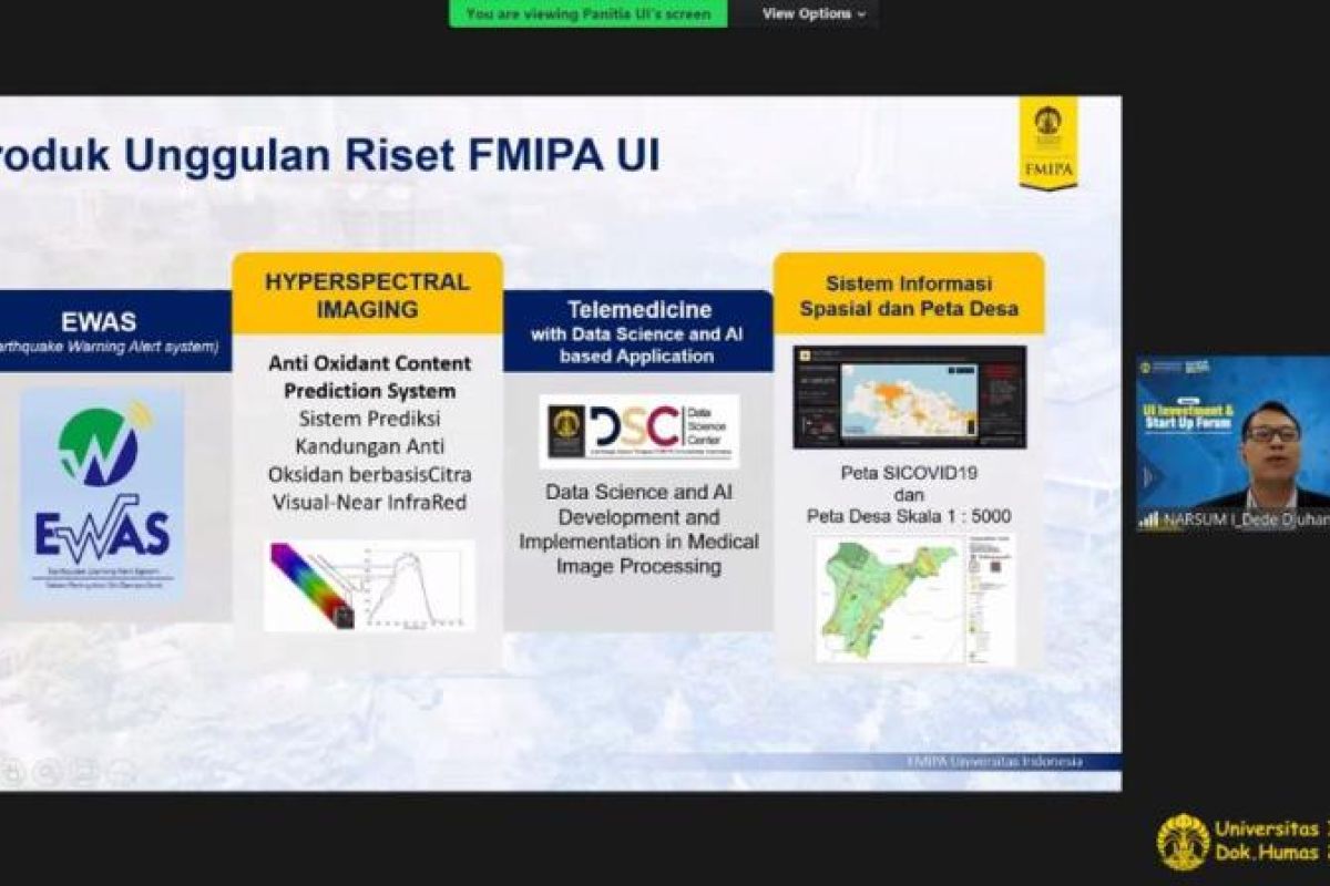 UI perkenalkan berbagai inovasi dan kolaborasi dari berbagai fakultas