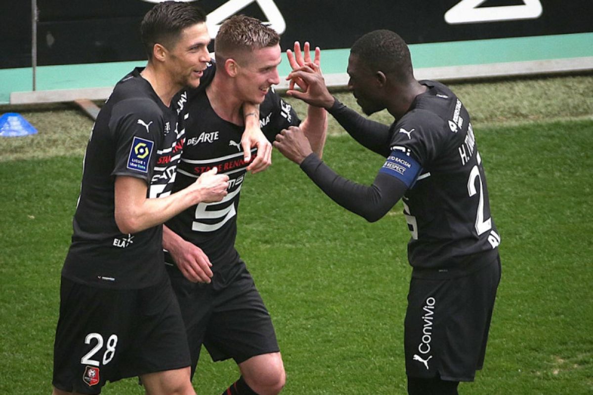 Liga Prancis: Rennes perbesar asa Liga Champions usai tekuk Reims 3-2