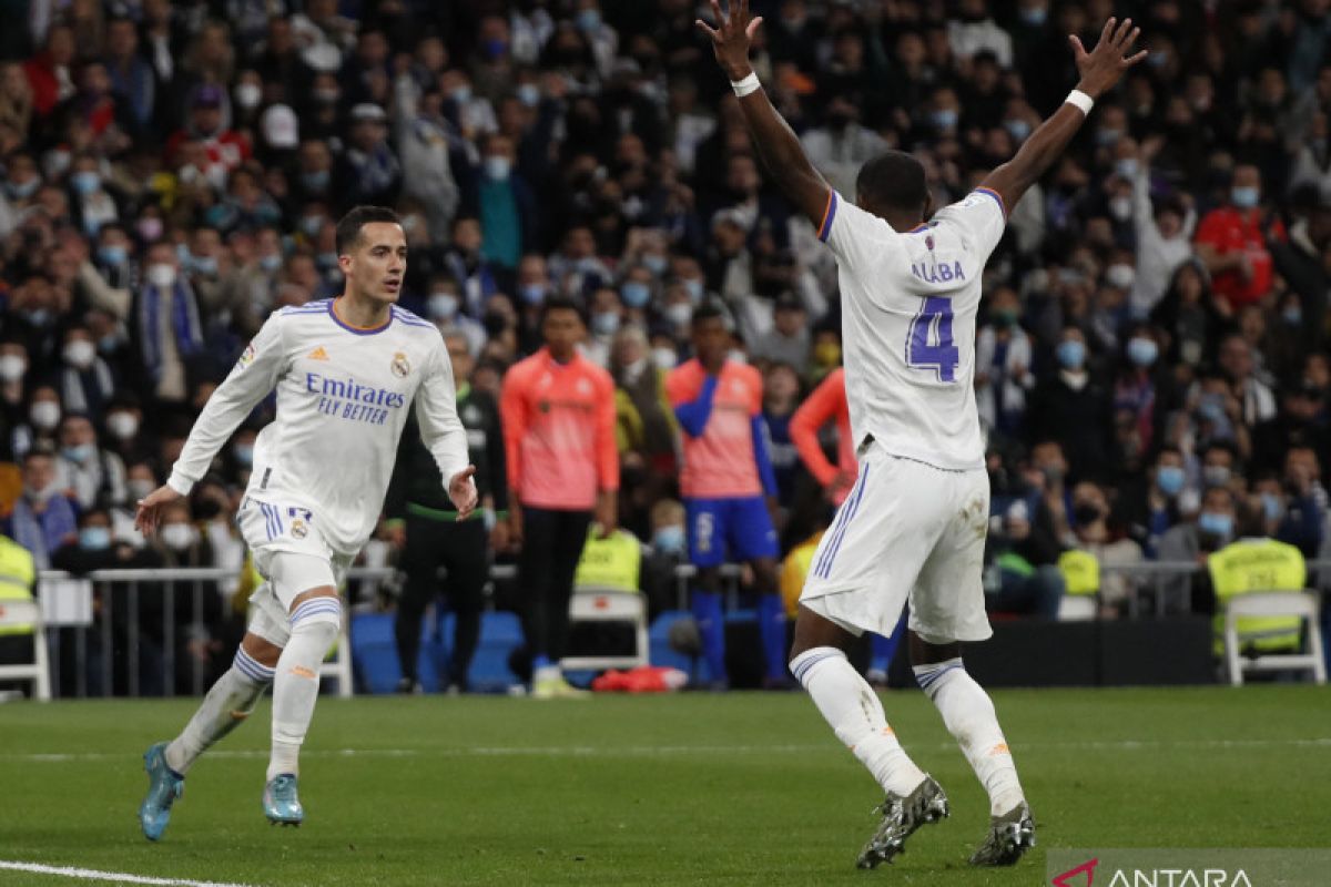 Liga Spanyol - Real Madrid atasi Getafe 2-0 di Bernabeu