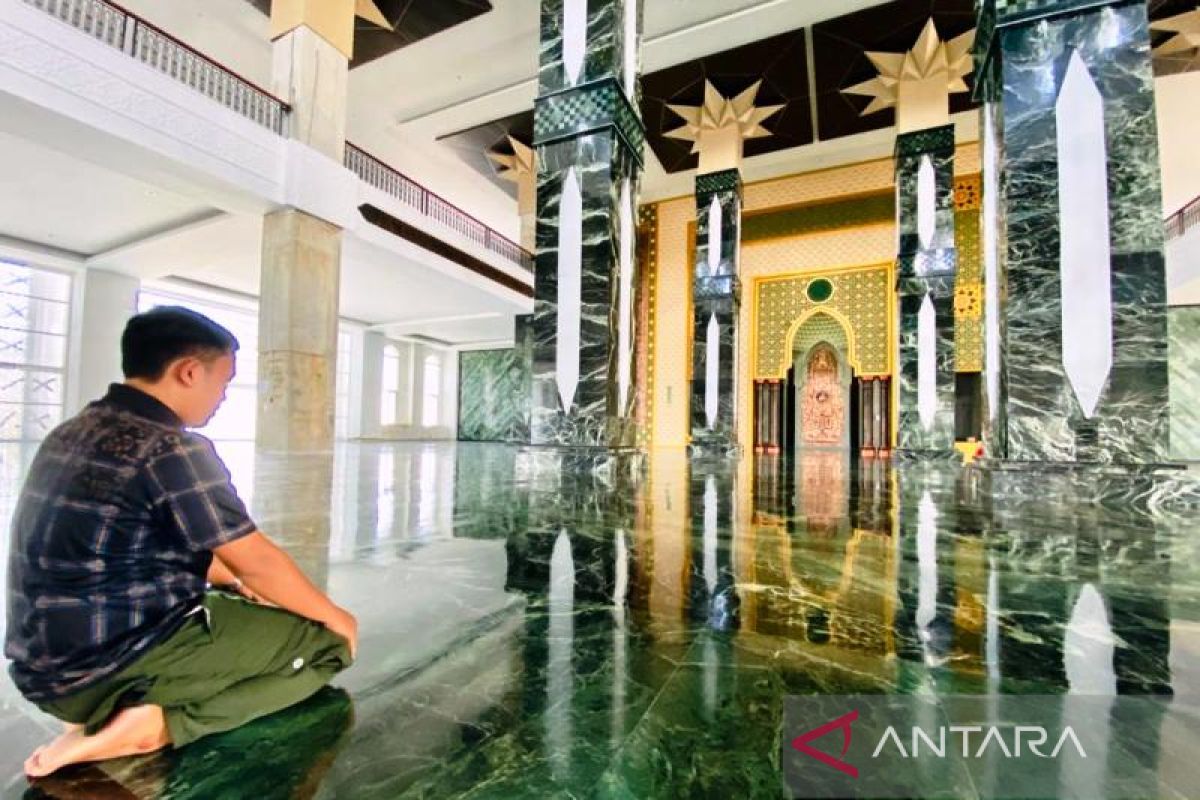 Masjid Giok Nagan Raya jadi wisata favorit selama bulan Ramadhan