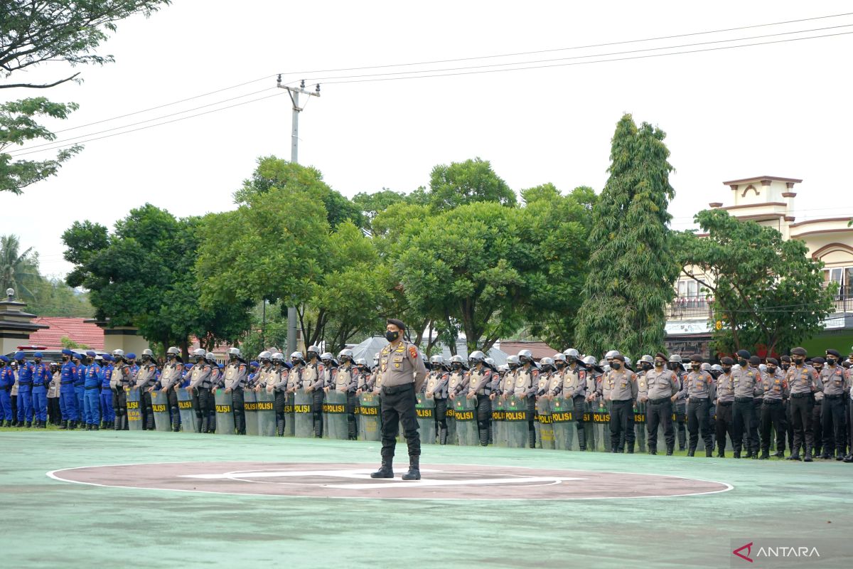 Kapolda Gorontalo sebut pengamanan unjuk rasa dilakukan secara humanis