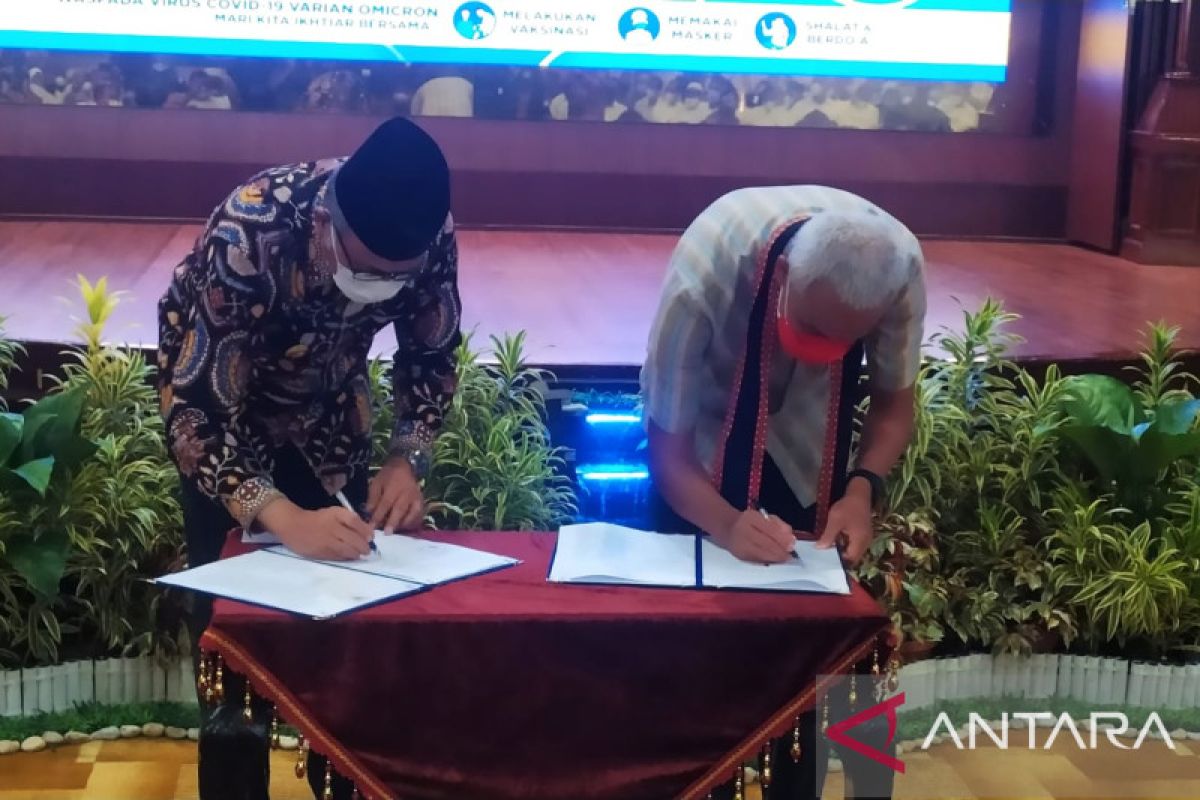 Aceh dan Jawa Tengah teken kerjasama pengembangan potensi daerah