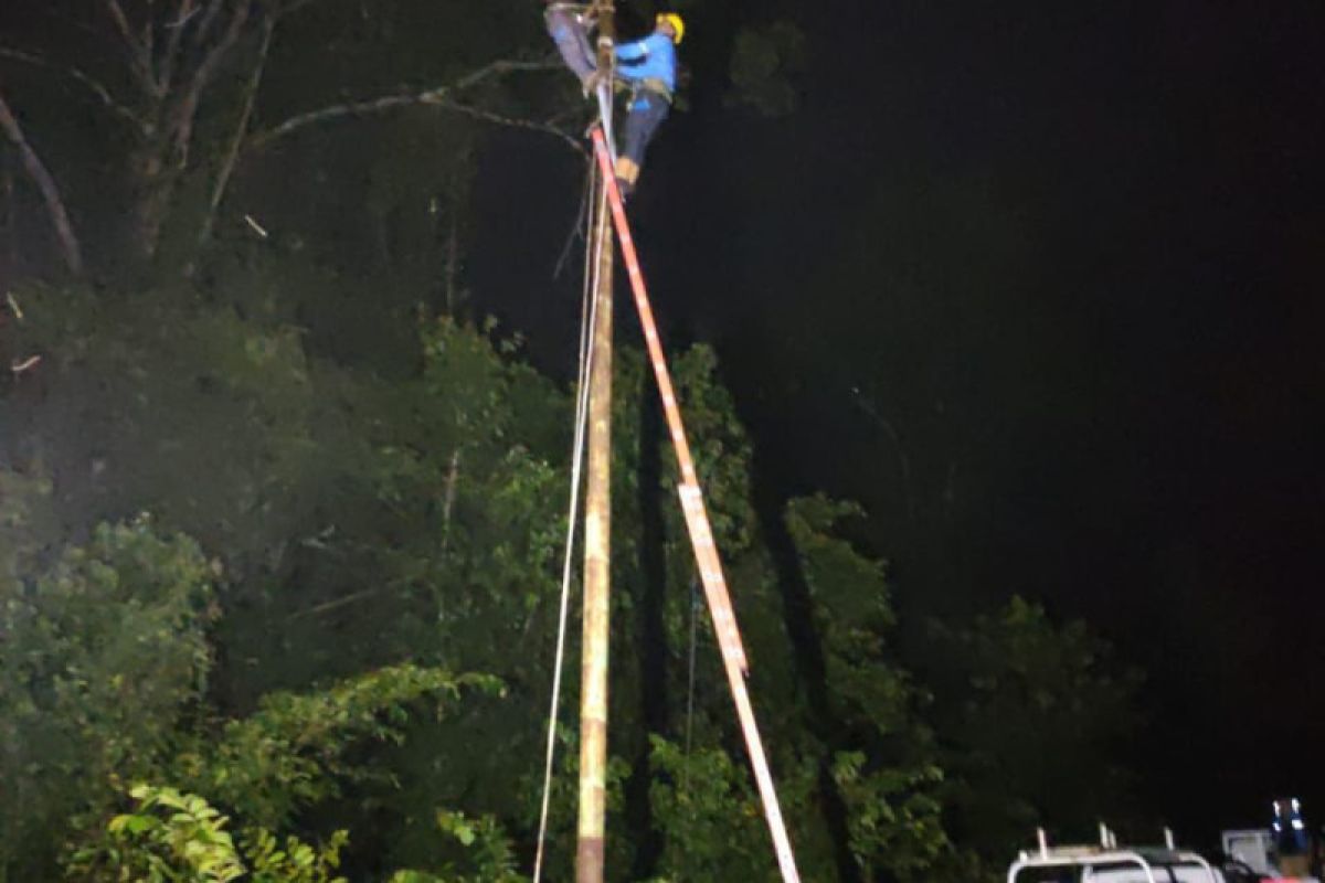 Cuaca ekstrem, 39.106 pelanggan PLN Pulau Sumbawa alami listrik padam