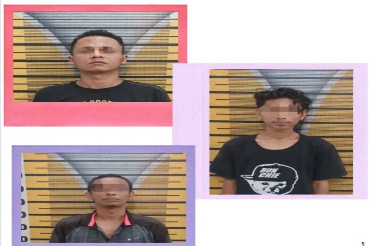 Tiga tersangka lagi nyabu di bulan puasa ditangkap Polres Tebing Tinggi