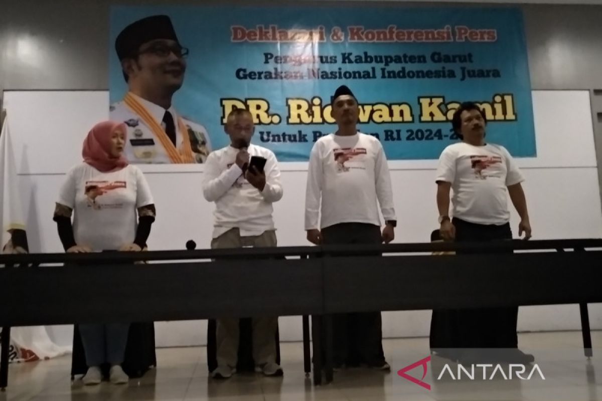 Warga Garut membentuk tim dukung Ridwan Kamil maju Pilpres 2024