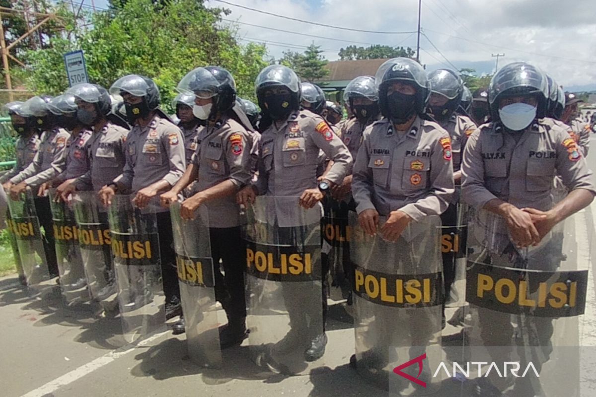 Polres siagakan 150 personel guna amankan aksi damai 114 di Manokwari