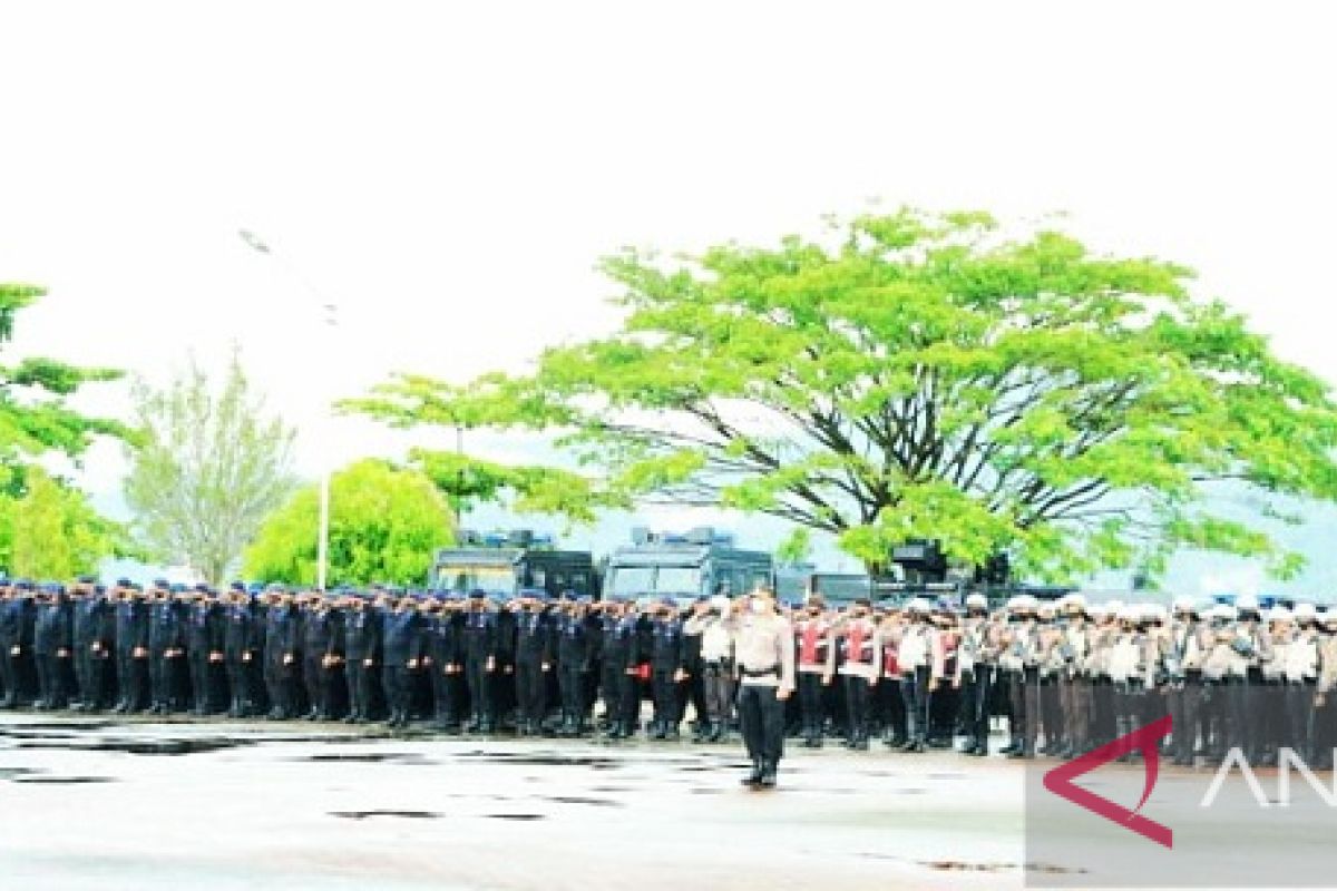 Polresta Pulau Ambon siapkan 1.000 personel amankan demo 11 April, jangan represif