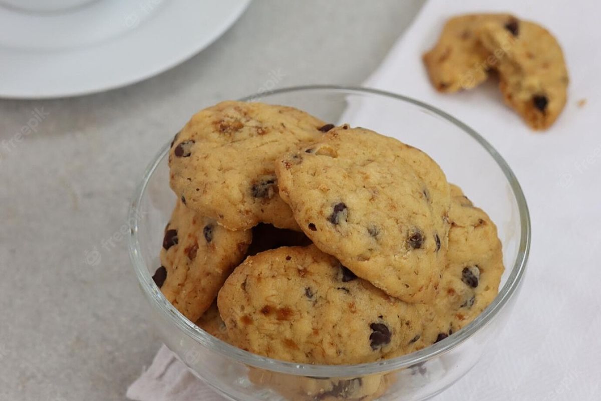 Kreasi resep banana choco cookies untuk lebaran
