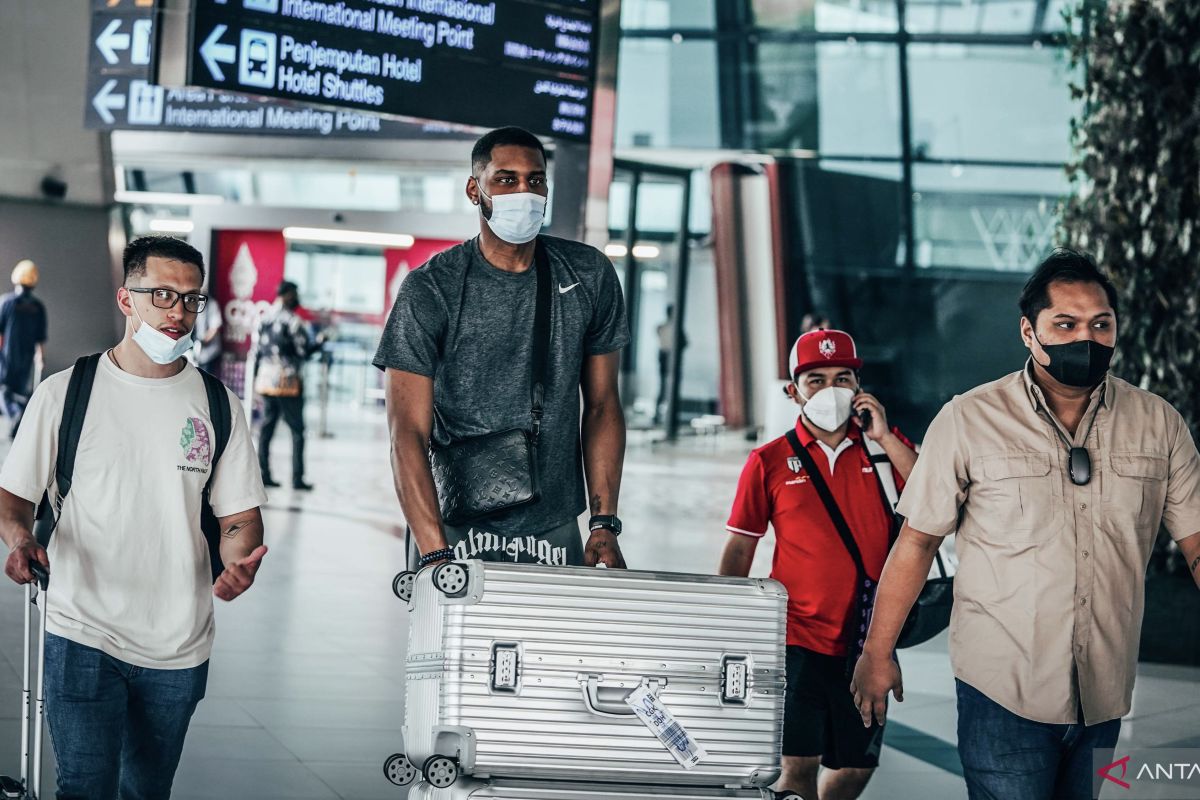 Pebasket naturalisasi Marques Bolden tiba di Indonesia untuk SEA Games 2021