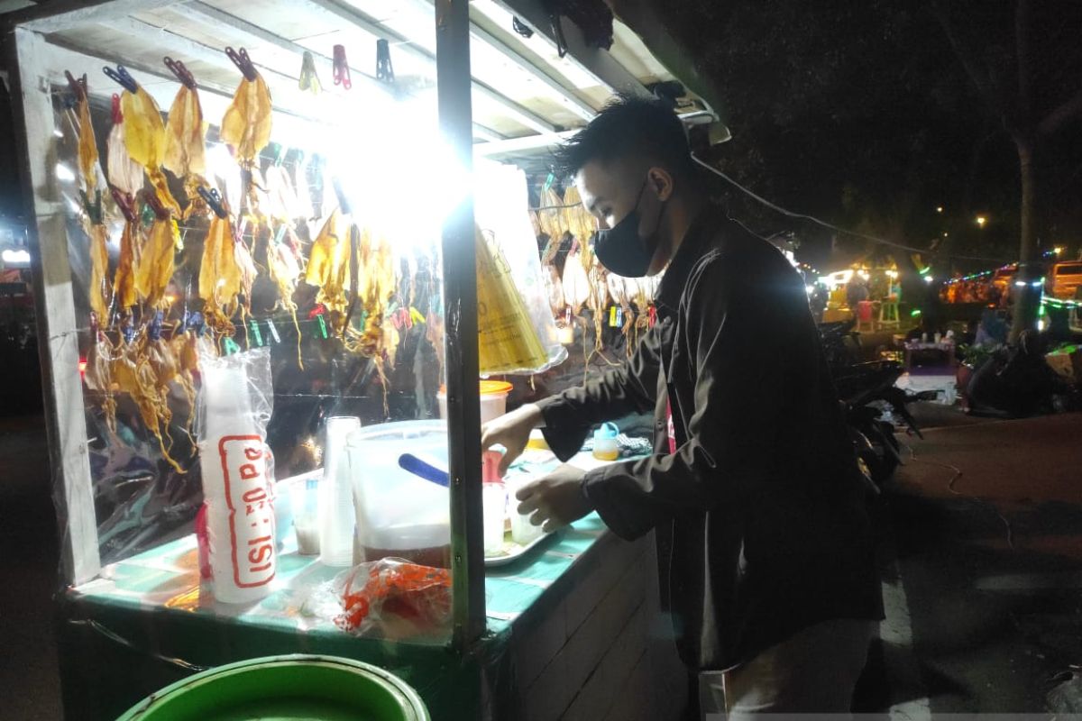 "Sotong Pangkong" kuliner khas Ramadhan Pontianak