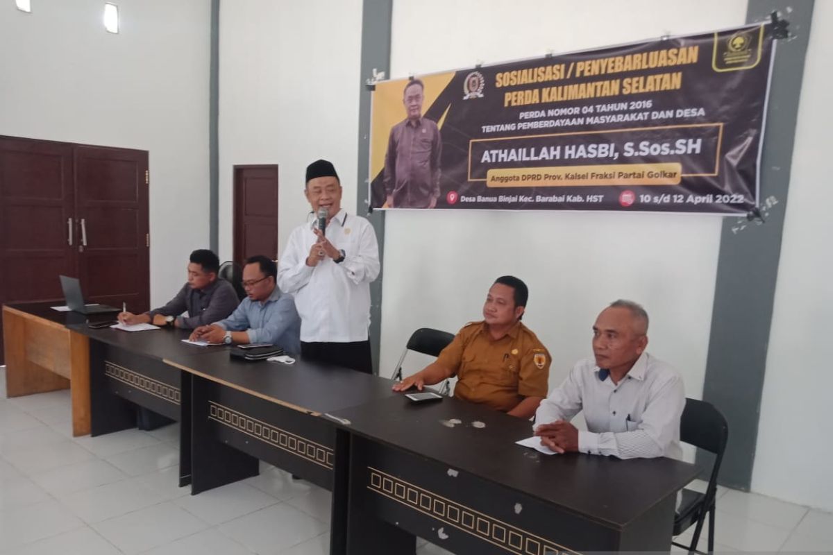 Pemberdayaan masyarakat dan desa di Kalsel diharapkan meningkat