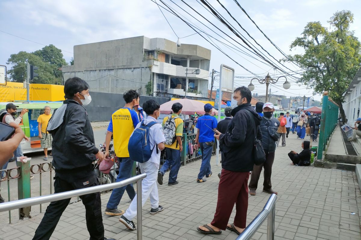 Satgas Pelajar Kota Bogor amankan 20 siswa hendak unjuk rasa ke Jakarta