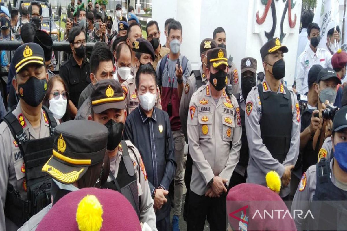 Ketua DPRD Kalteng: Aspirasi mahasiswa-OKP segera disampaikan ke Pusat