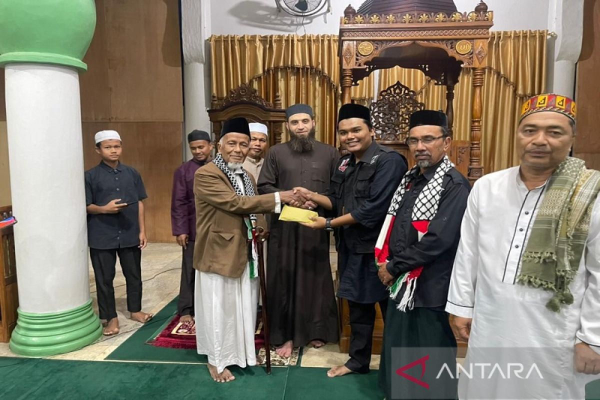 Ajak Syeikh dari Palestina, MRI-ACT Pidie kumpulkan dana Rp93 juta