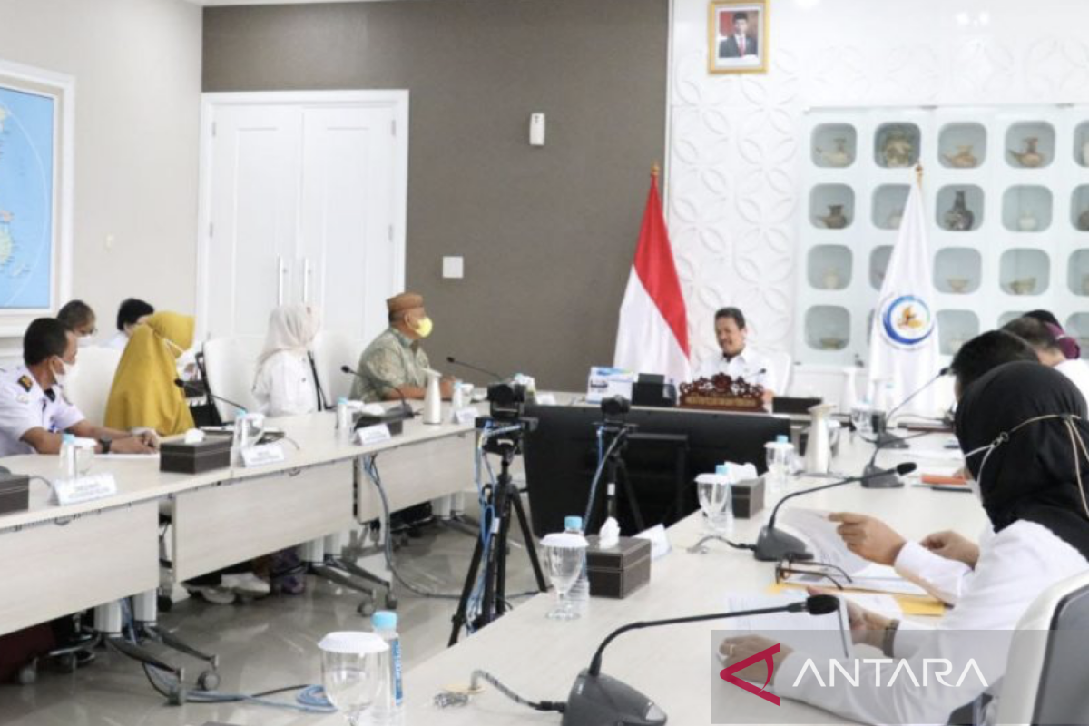 Gubernur Gorontalo temui Menteri Kelautan Perikanan terkait SIPI