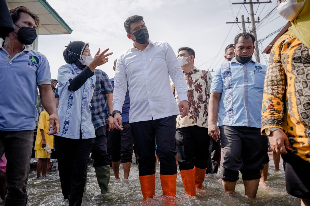 Wali Kota Medan: Pembangunan tembok laut selaras dengan aspirasi masyarakat