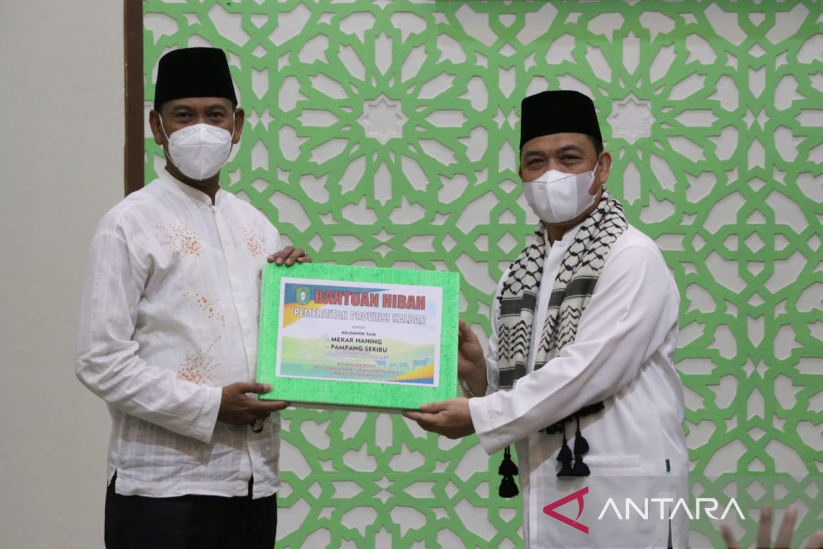 Pemerintah salurkan bantuan ke beberapa masjid di Ketapang