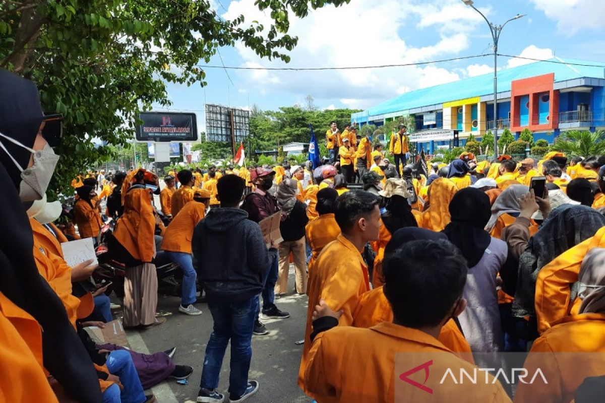 Aksi unjuk rasa mahasiswa, 500 personil gabungan diturunkan