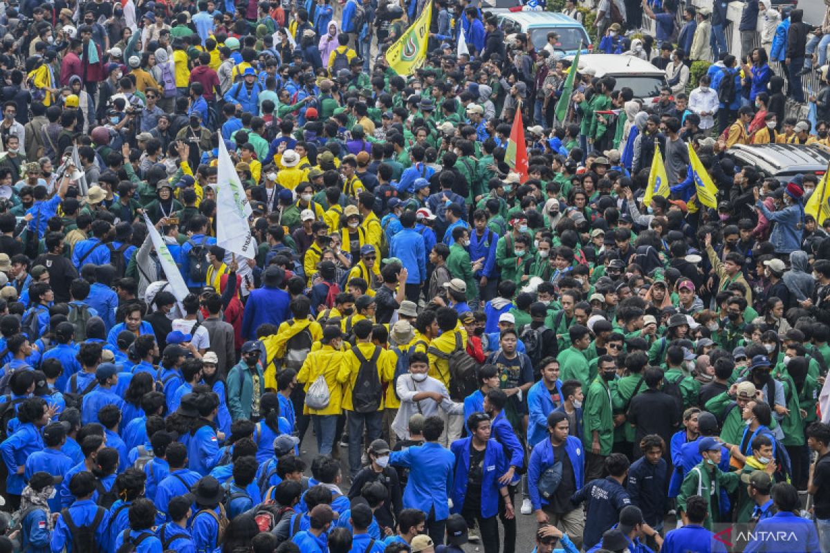 BEM SI sebut aksinya lancar dan tersampaikan dengan baik