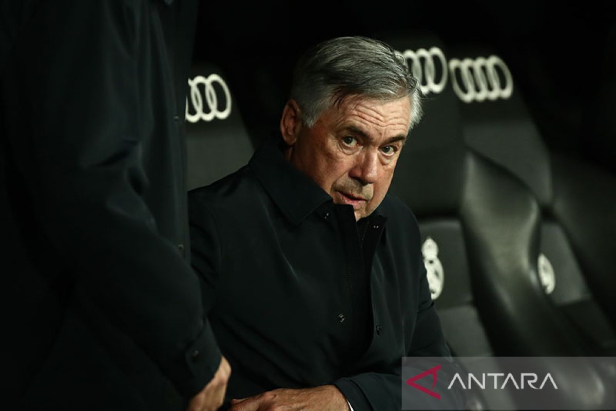 Ancelotti sebut El Clasico bukan penentu juara Liga Spanyol musim ini