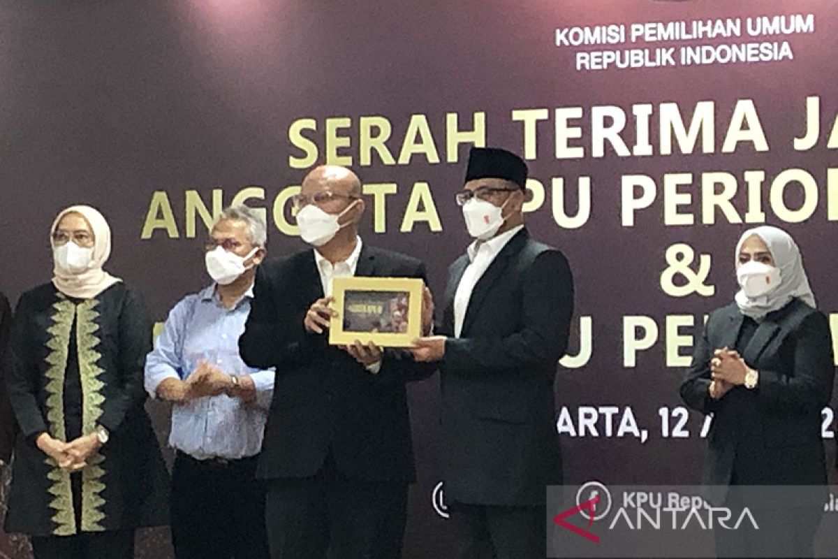 Hasyim Asy'ari resmi jadi Ketua KPU periode 2022-2027