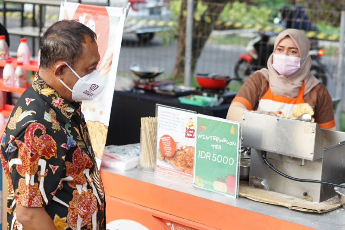 Pasar Gotong Royong mempermudah warga Surabaya dapatkan bahan pokok murah