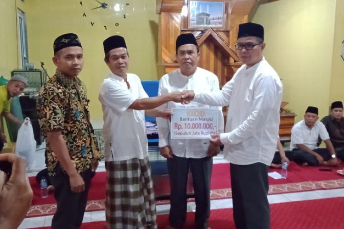 Melalui safari Ramadhan, Pemkab Dharmasraya minta masyarakat dukung TMMD