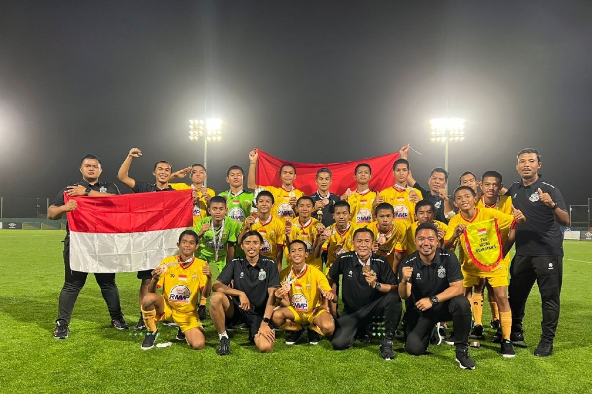 Bhayangkara FC U-14 raih peringkat ketiga pada Mina Cup Dubai