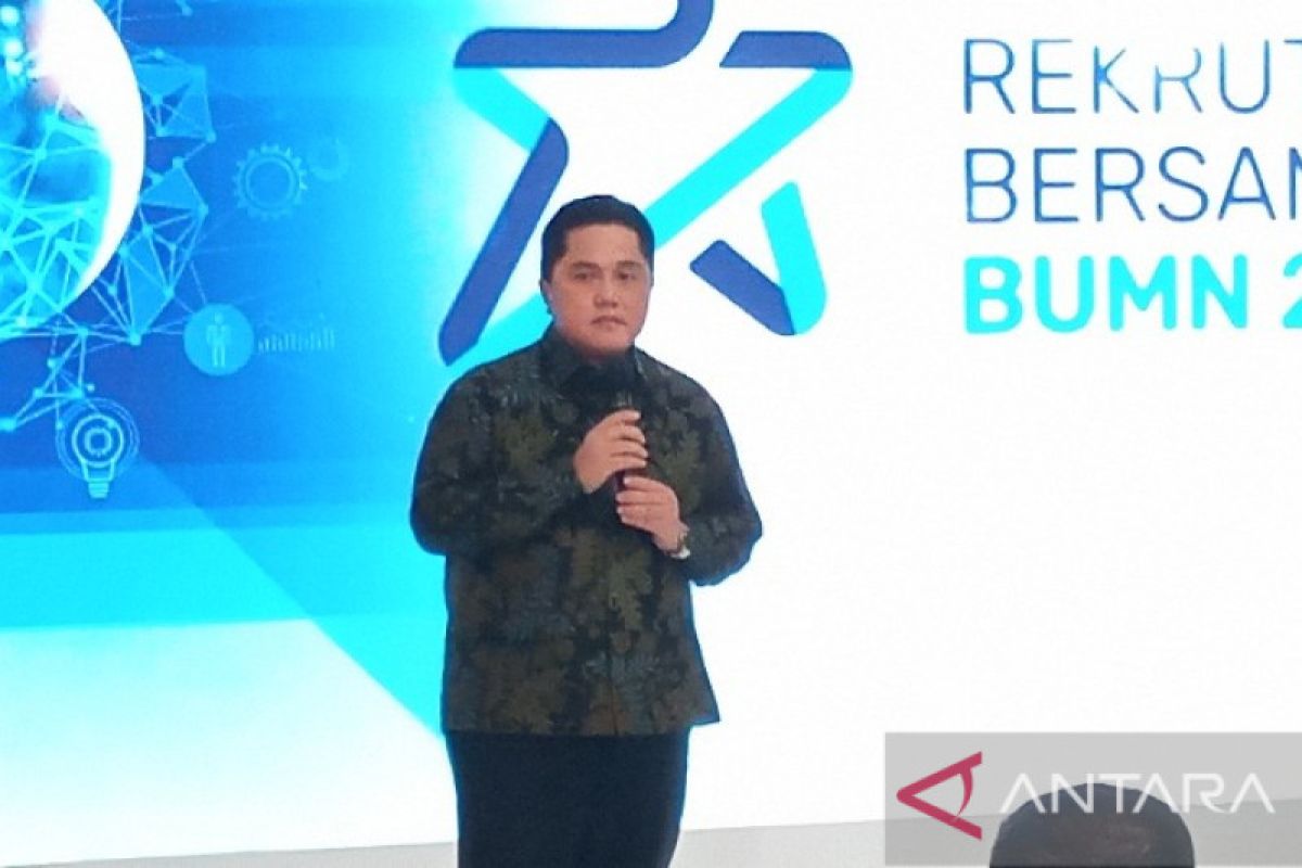 Erick Thohir: Program BUMN penting untuk ciptakan lapangan kerja